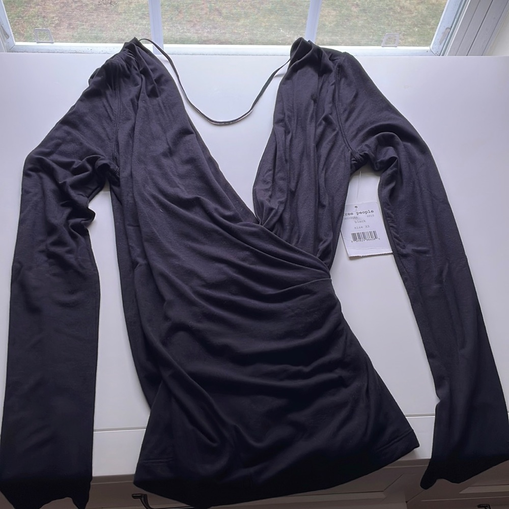 Free people, long sleeve shirt.